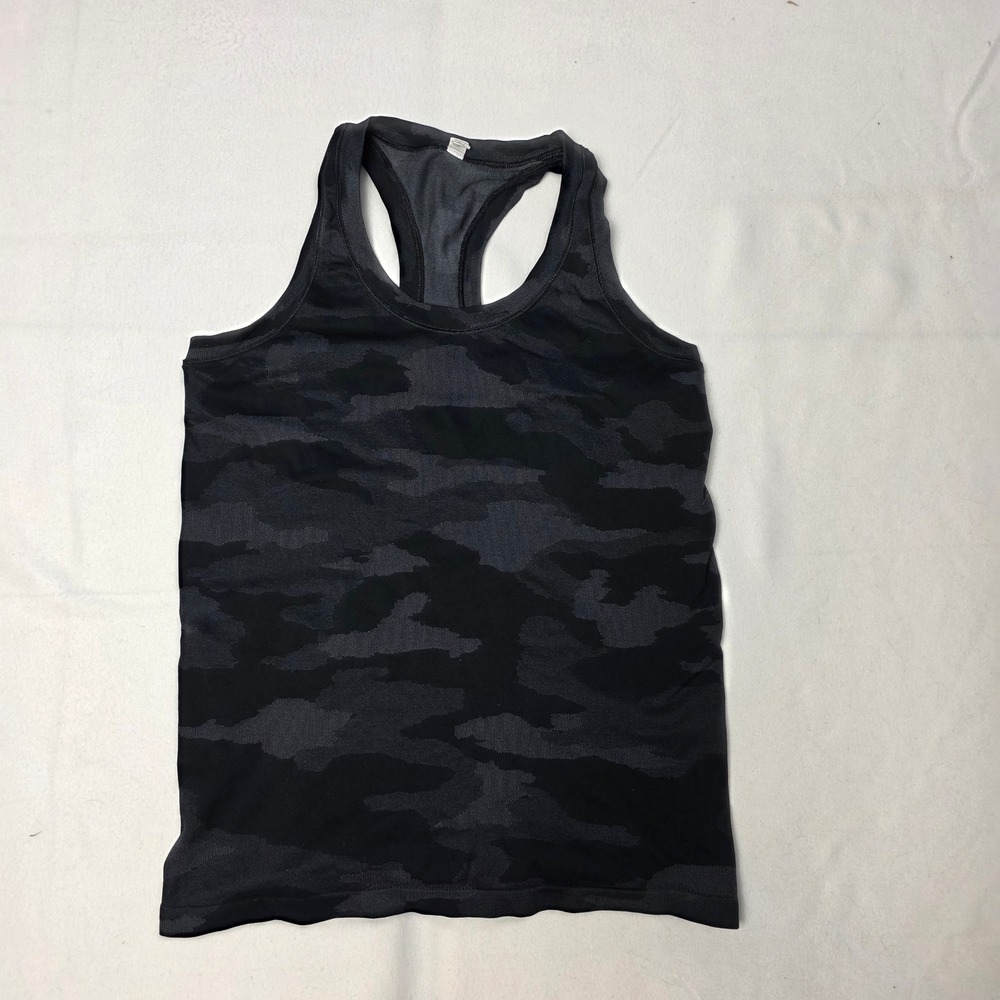 Athleta Women's Momentum Camo Racerback Workout Tank Top Size Medium